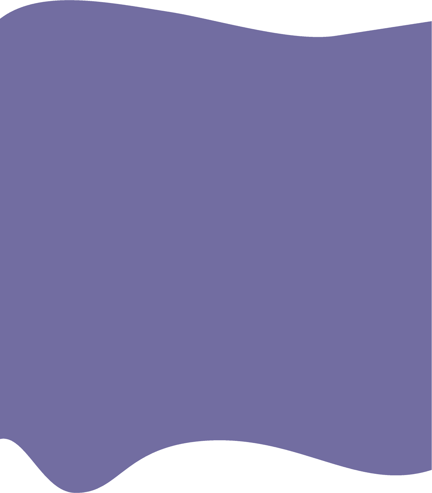 Purple background in the bottom of the About section