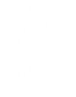 De massage hand in the right side