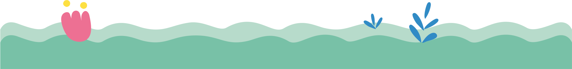 Guarantee and support green bottom cloud